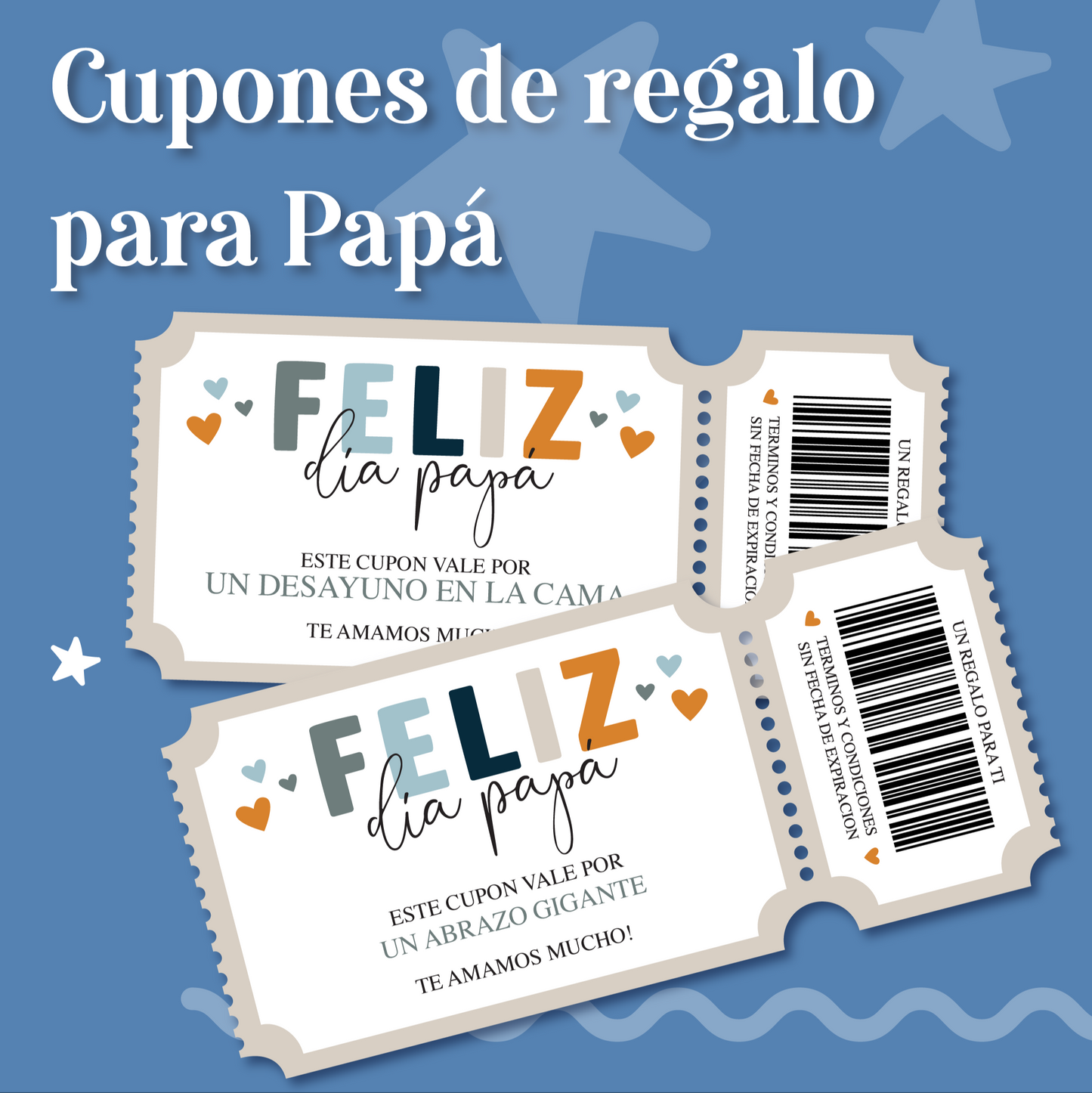 Cupones para el Día del Padre – Un regalo hecho con amor