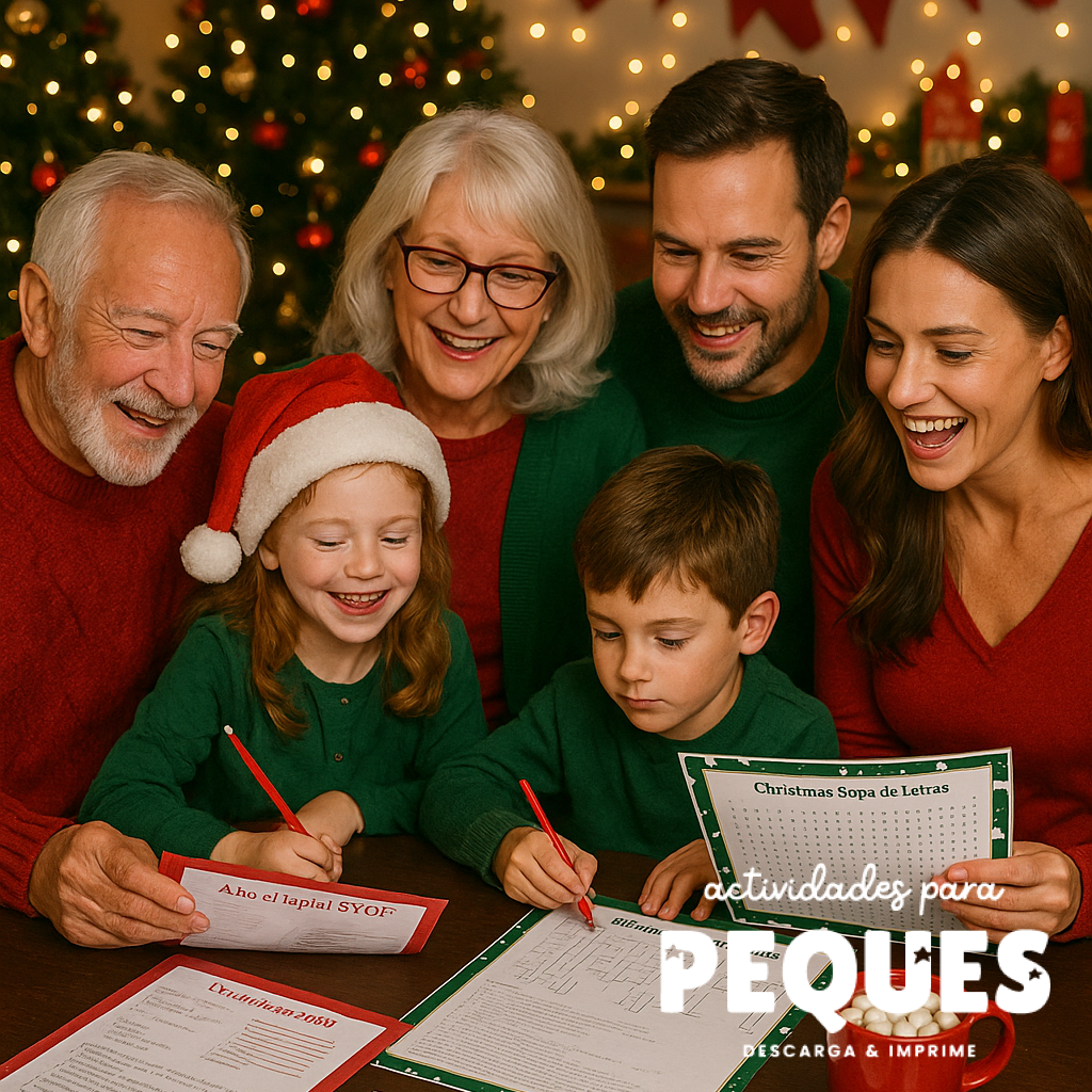 🎄 Juegos Navideños para Toda la Familia 🎁