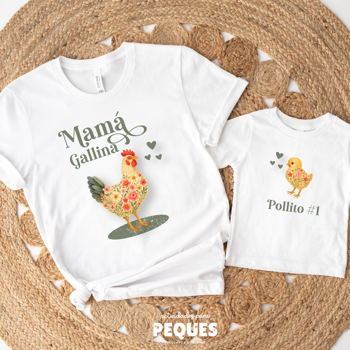 🌸 Mamá Gallina – ¡Ilustraciones llenas de amor! 🌸
