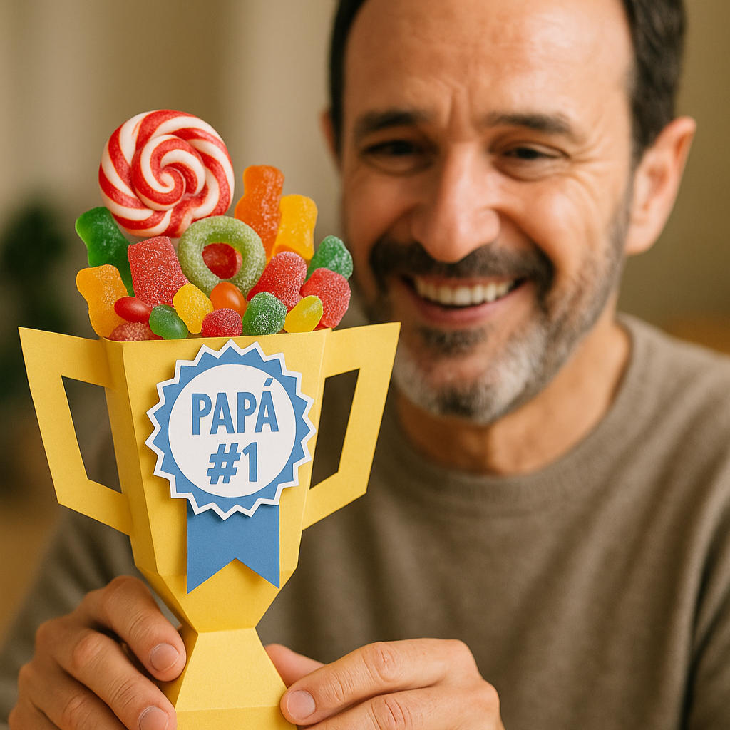 Trofeo de Papel para Papá #1