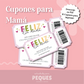 💐 Cupones Personalizados para el Día de la Madre – ¡Un regalo único lleno de amor!