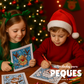 🎄 Colorea por Número – Actividad Navideña para Niños