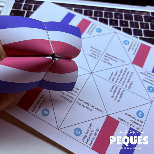 Actividad Educativa: La Bandera de Costa Rica
