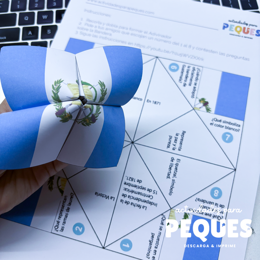 Actividad Educativa: La Bandera de Guatemala