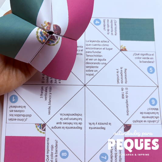 Actividad Educativa: La Bandera de México