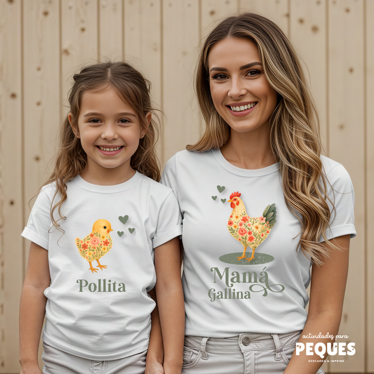 🌸 Mamá Gallina – ¡Ilustraciones llenas de amor! 🌸